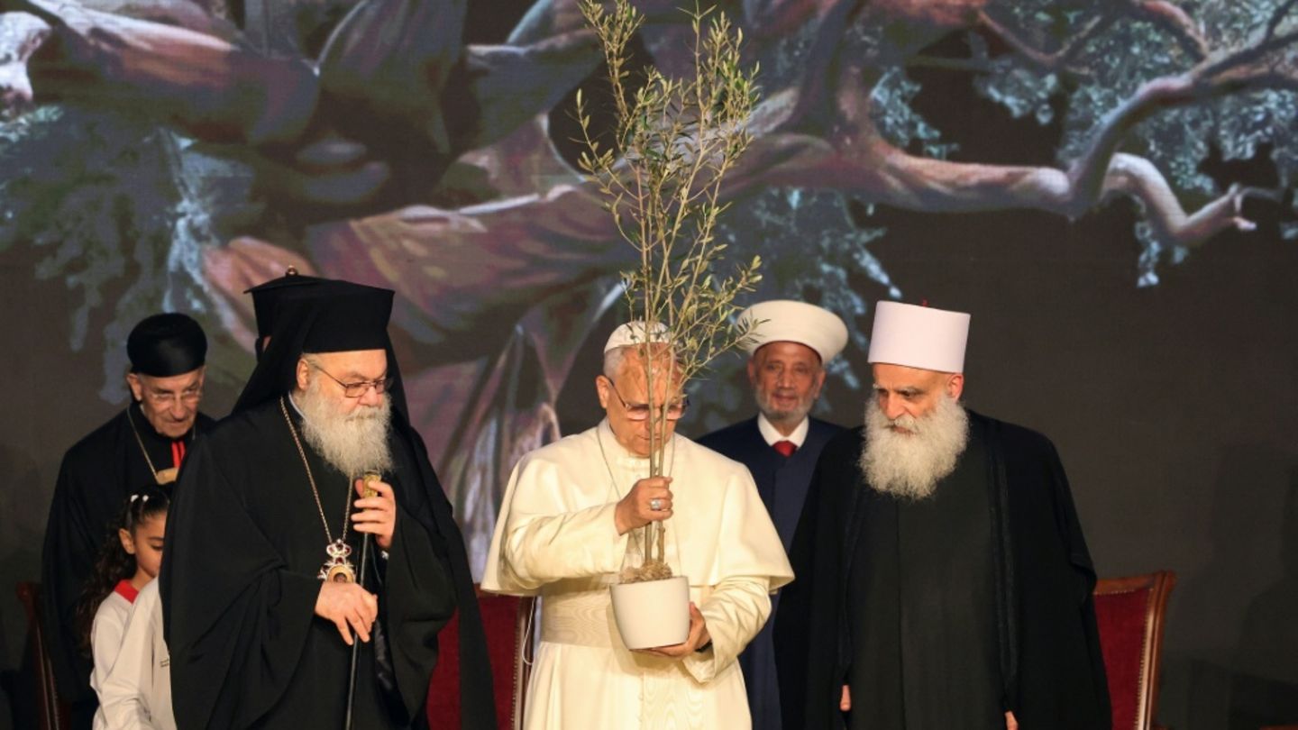 Leo XIV. beim Treffen mit Anführern religiöser Gemeinschaften