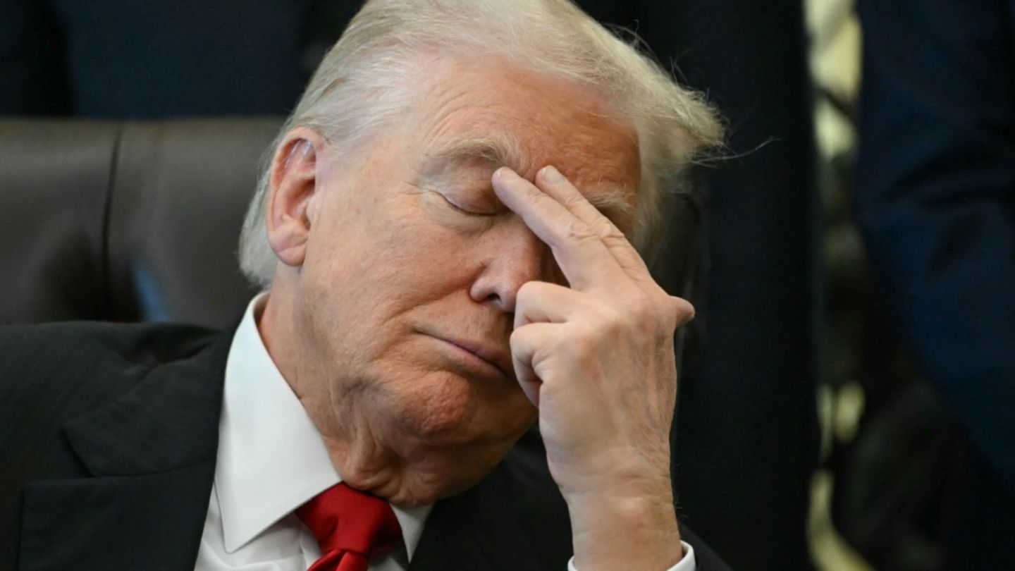 Trump am 6. November im Oval Office