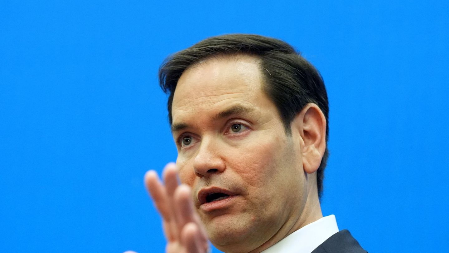US-Außenminister Marco Rubio verzichtet auf eine Reise nach Brüssel. (Archivbild) Foto: Jacquelyn Martin/Pool AP/AP/dpa