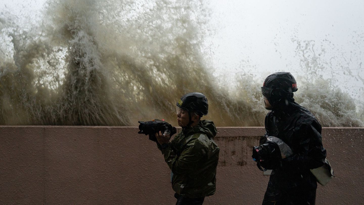 Der Taifun "Ragasa" im September war einer der schwersten Stürme der zu Ende gegangenen Wirbelsturmsaison. In Hongkong richtete