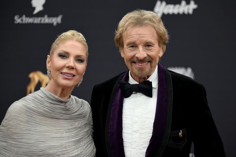 Thomas Gottschalk und seine Frau Karina bei der Bambi-Verleihung im November 2025