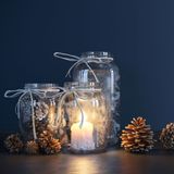 Bemalte Tannenzapfen