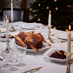 Weihnachtsmenü Gans
