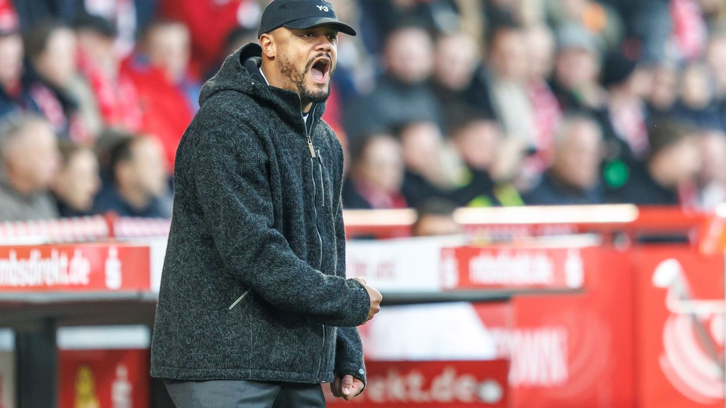 Zurück nach Berlin: Im Kampf um Bundesliga-Punkte erlebte Vincent Kompany vor wenigen Wochen ein 2:2 An der Alter Försterei. Fot