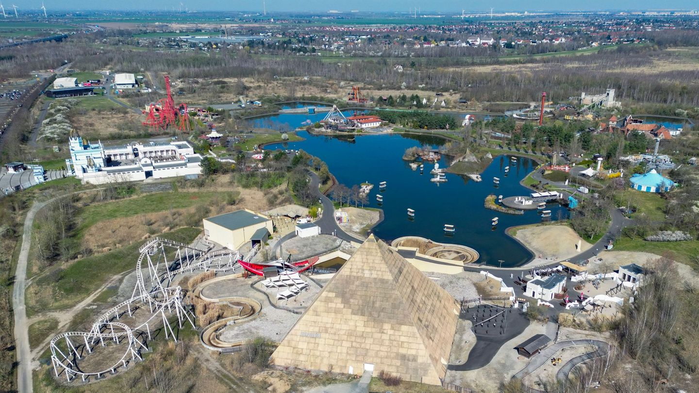 Der Freizeitpark Belantis bei Leipzig wird in einen Asterix-Park verwandelt (Archivbild). Foto: Jan Woitas/dpa