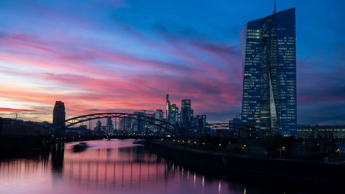 Die Inflation in der Eurozone legt vor dem nächsten Zinsentscheid der EZB überraschend zu (Archivbild) Foto: Boris Roessler/dpa