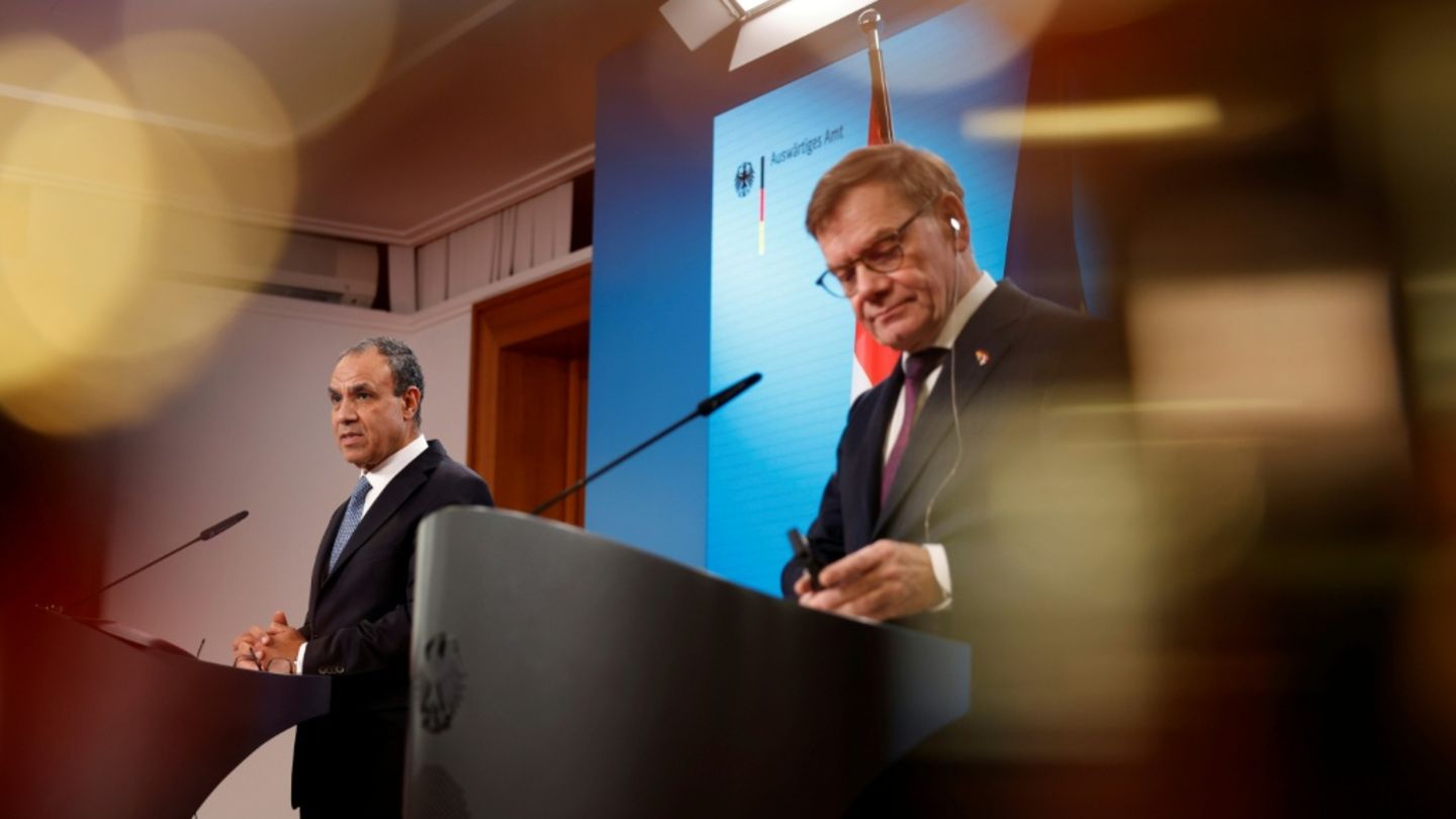 Wadephul mit seinem ägyptischen Kollegen in Berlin