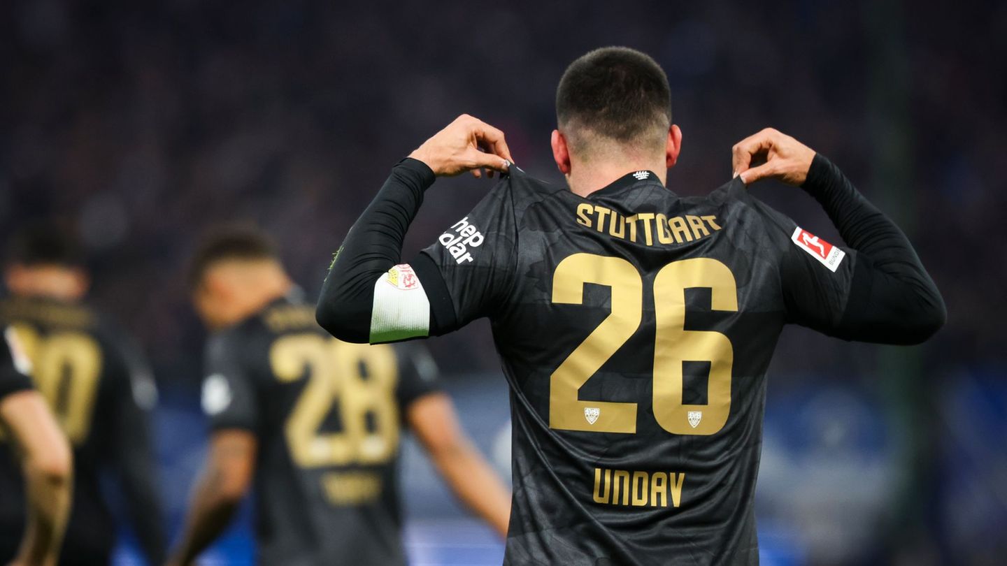 Deniz Undav traf bei der Niederlage in Hamburg zum zwischenzeitlichen 1:1 - nun will er auch im DFB-Pokal jubeln. (Archivbild) F