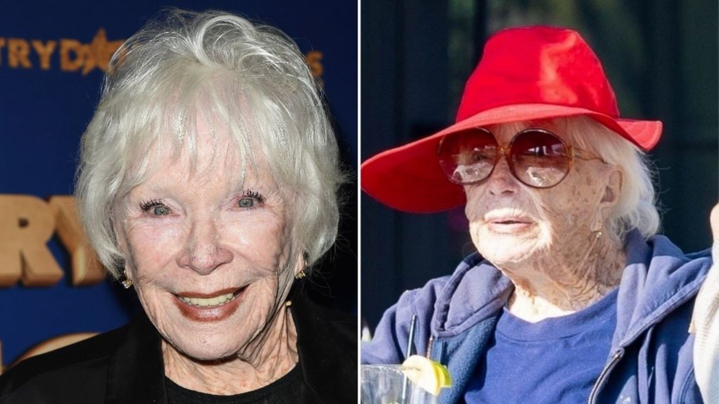 Shirley MacLaine (links bei den Industry Dance Awards 2023) schützte sich gegen die UV-Strahlen mit einem großen Hut und einer