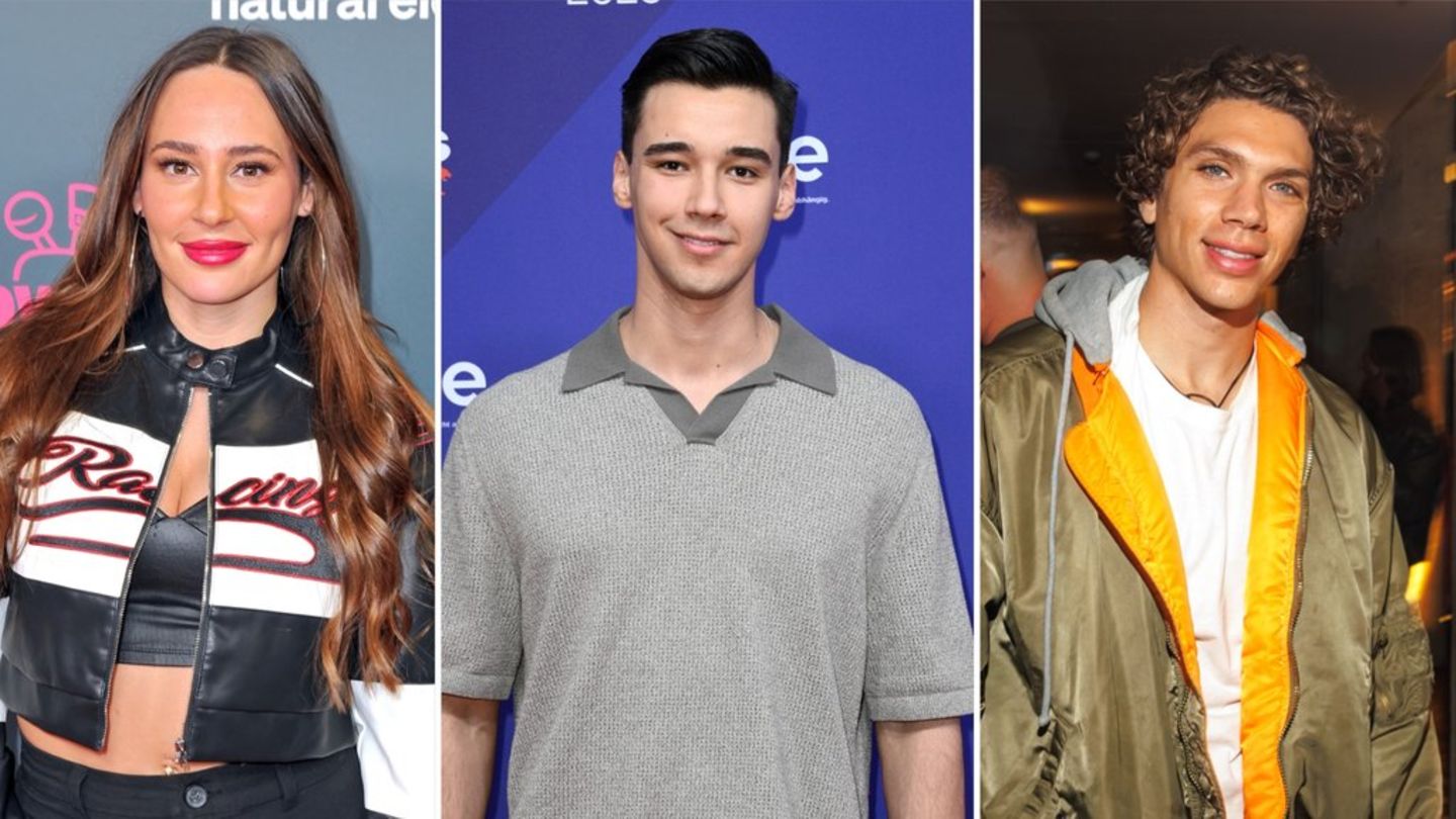 Alessia Herren, Diego Pooth und Elias Becker waren 2025 im deutschen TV zu sehen.