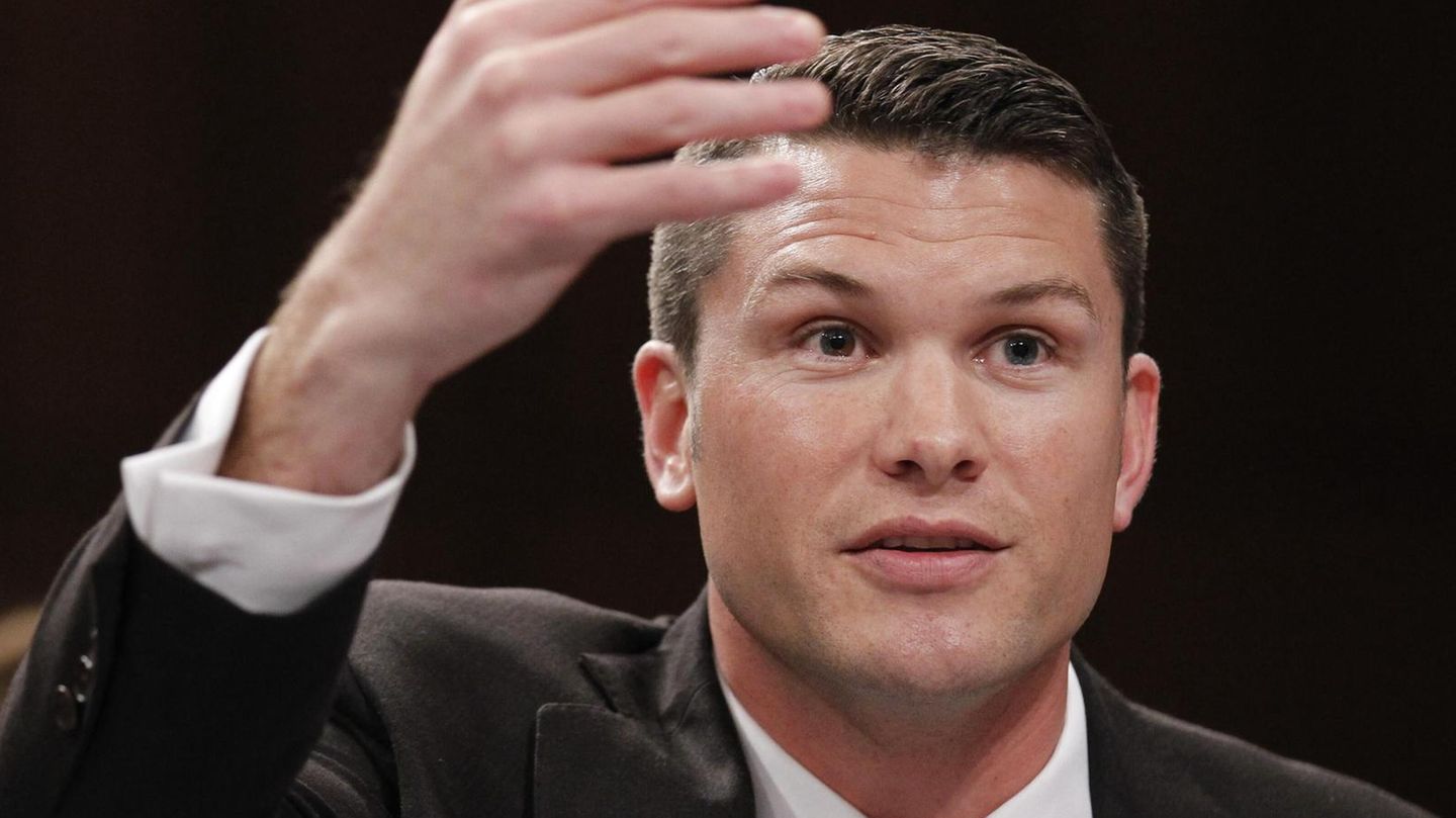 Auftritt im Washingtoner Justizausschuss am 2. Juli 2010: Bei der Anhörung über die Besetzung einer Richterstelle am Obersten Gerichtshof wettert Pete Hegseth gegen die Kandidatin Elena Kagan. Er selbst ist zu der Zeit Aktivist bei der konservativen Veteranenorganisation "Vets for Freedom"