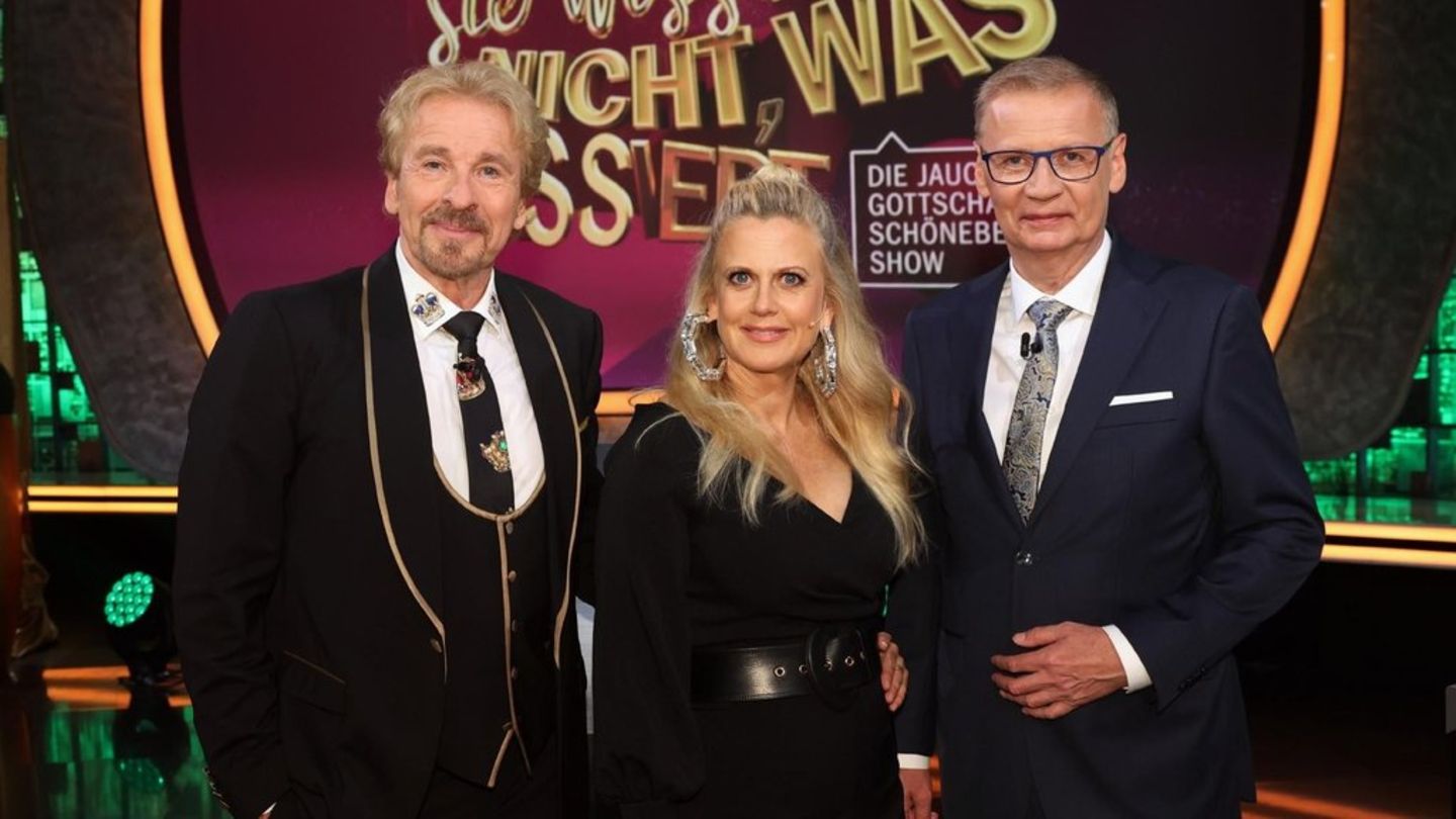 Thomas Gottschalk (li.), Barbara Schöneberger und Günther Jauch werden ein letztes Mal gemeinsam in "Denn sie wissen nicht, wa