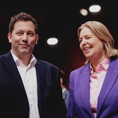 Die SPD-Vorsitzenden Bärbel Bas und Lars Klingbeil