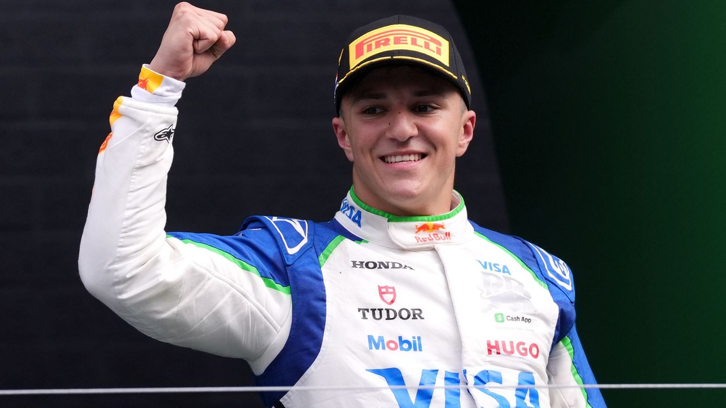 Isack Hadjar wird der neue Teamkollege von Max Verstappen. (Archivbild) Foto: Bradley Collyer/PA Wire/dpa