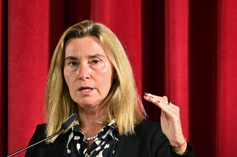 Mittlerweile arbeitet Federica Mogherini, ehemalige EU-Außenbeauftragte, am Europakolleg in Belgien. (Archivbild) Foto: Sebastia