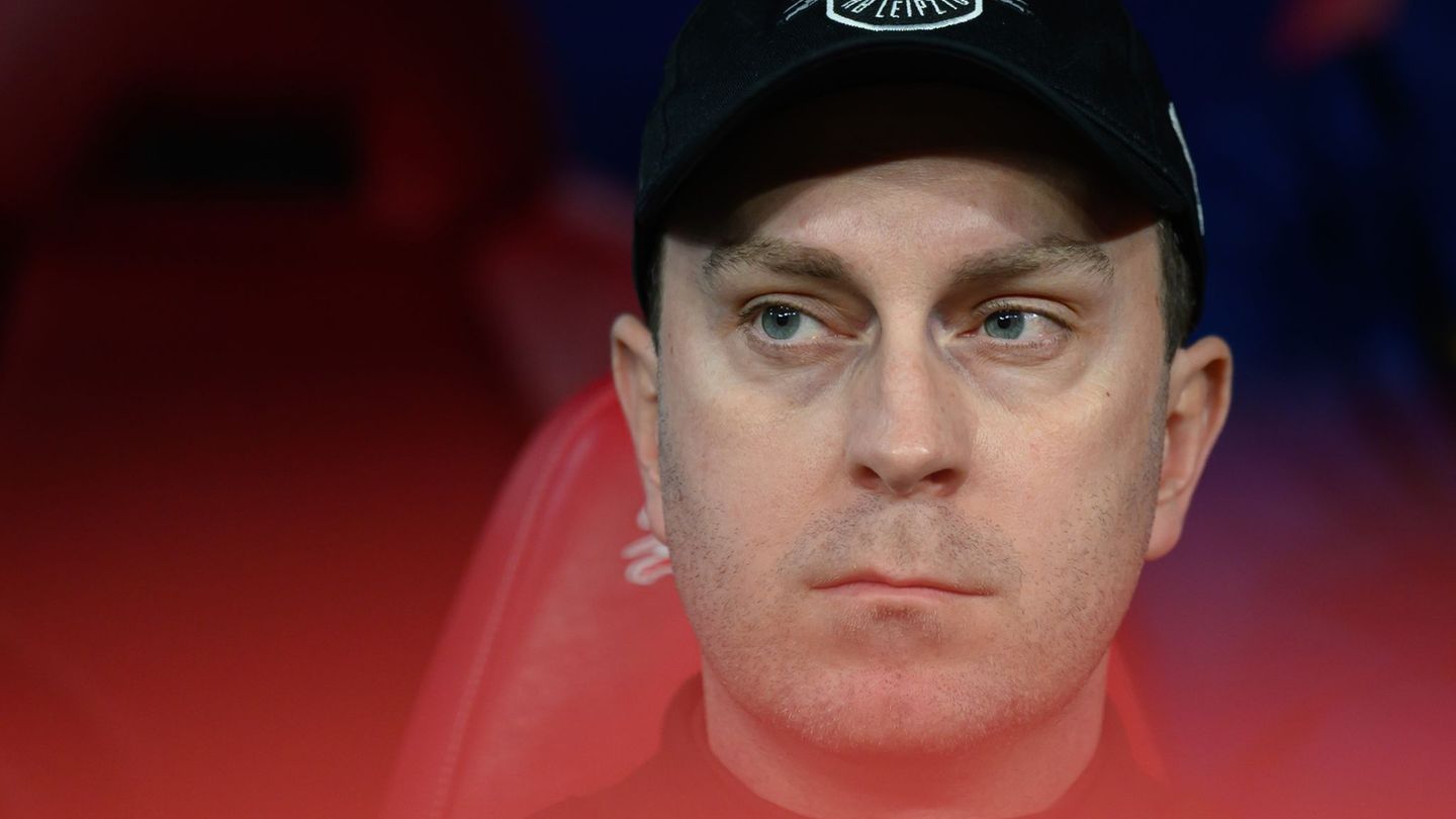 Betroffenheit in Leipzig: RB-Trainer Ole Werner. Foto: Hendrik Schmidt/dpa