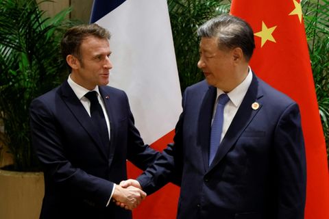 Macron und Xi