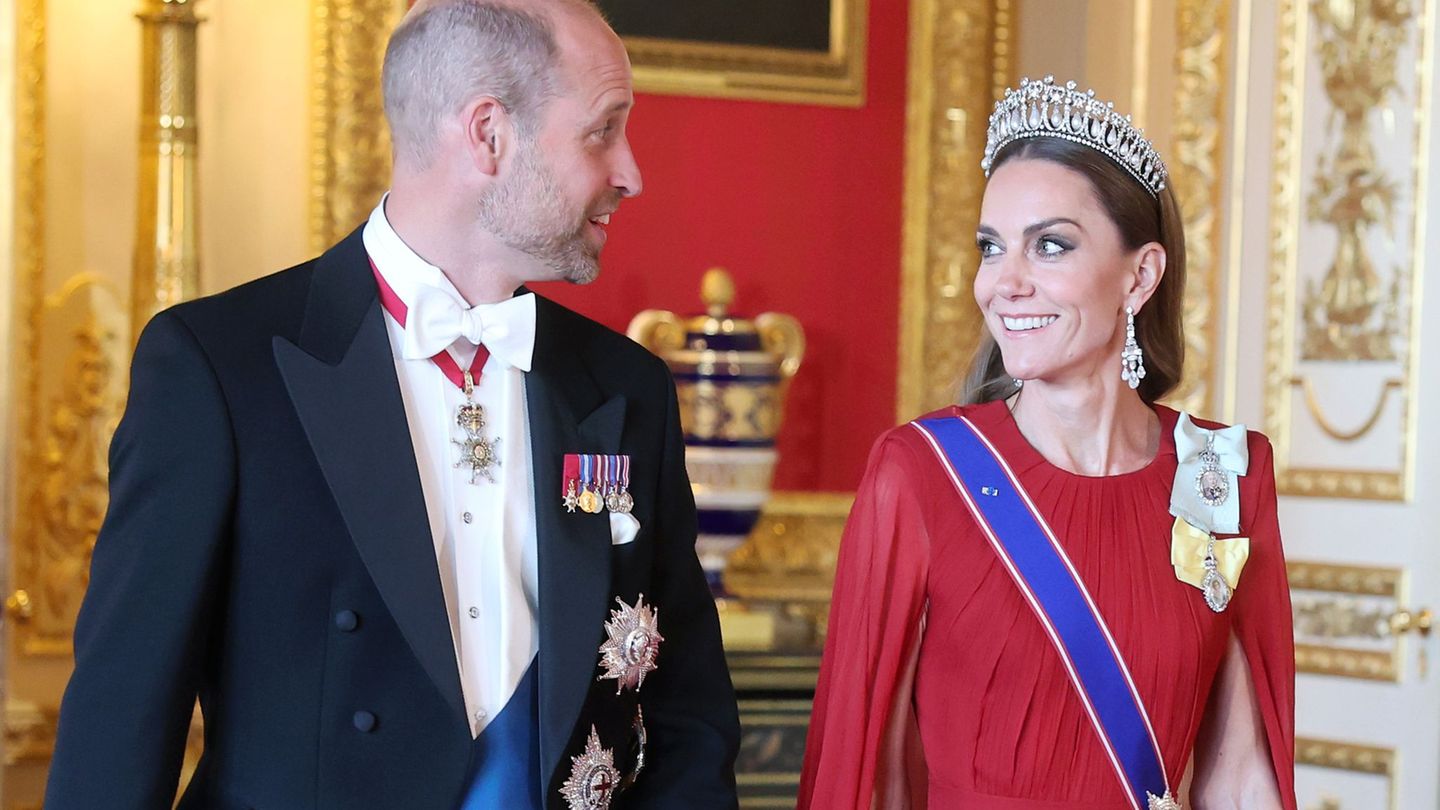 Das zukünftige Königspaar des Vereinigten Königreiches: Prinz William und Prinzessin Kate. (Archivbild) Foto: Chris Jackson/PA W