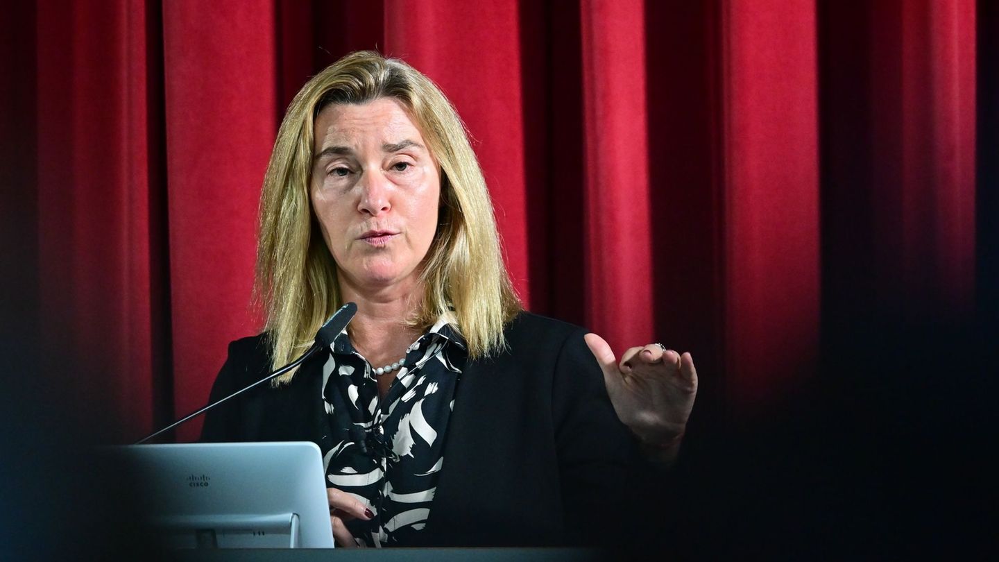 Die frühere EU-Außenbeauftragte Federica Mogherini ist wieder auf freiem Fuß. (Archivbild) Foto: Sebastian Christoph Gollnow/dpa