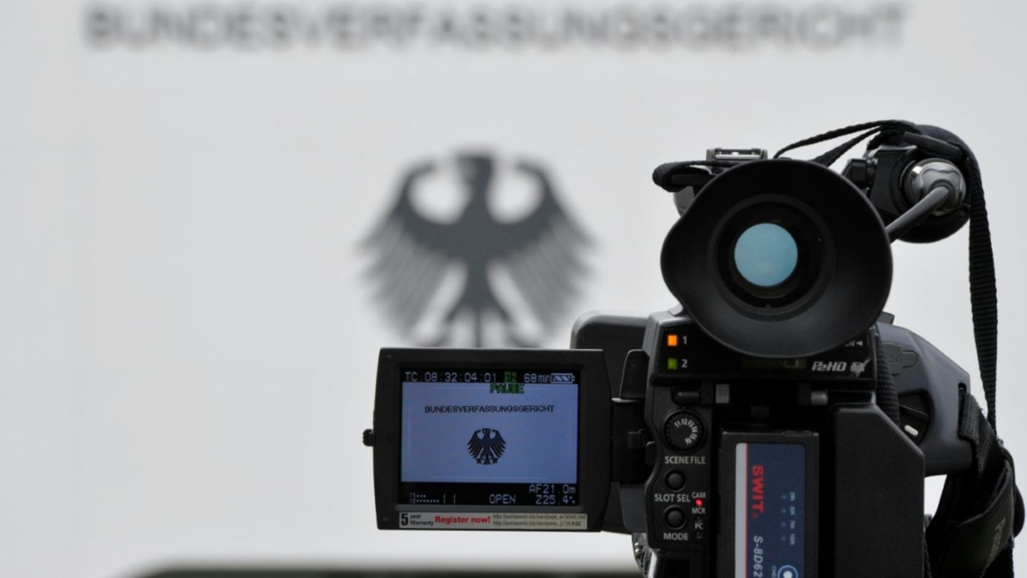 Kamera vor Bundesverfassungsgericht