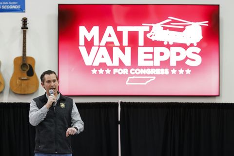 Der Republikaner Matt Van Epps am 1. Dezember