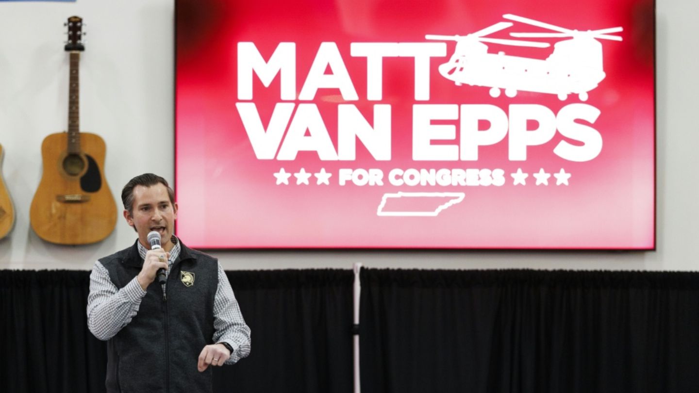 Der Republikaner Matt Van Epps am 1. Dezember