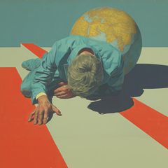 Aufmacherbild für Interview mit Heinz Bude, KI-generiertes Bild