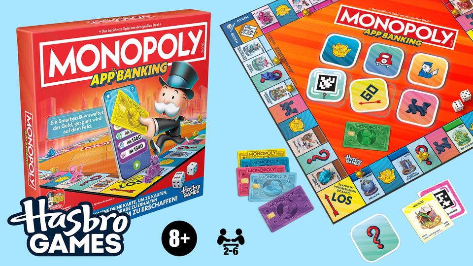    Gewinnen Sie 1 von 3 MONOPOLY App Banking