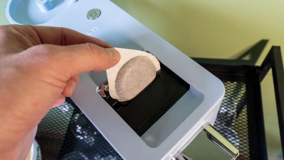 Kaffeepadmaschine Test: Polti Coffea S15