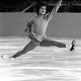 Katarina Witt als Kind im Jahr 1977