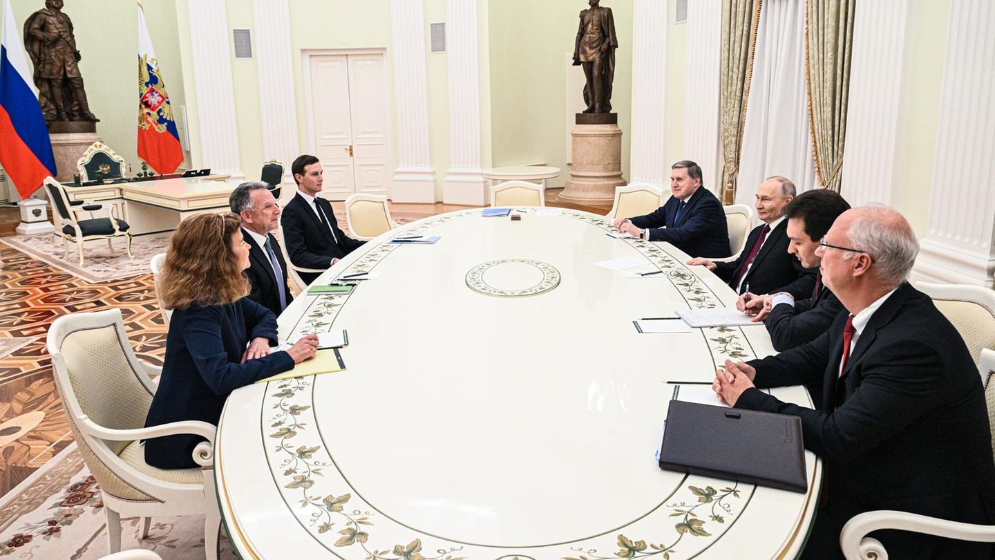 Wladimir Putin, Jared Kushner, Steve Witkoff beraten über einen möglichen Frieden in der Ukraine – ohne die Europäer