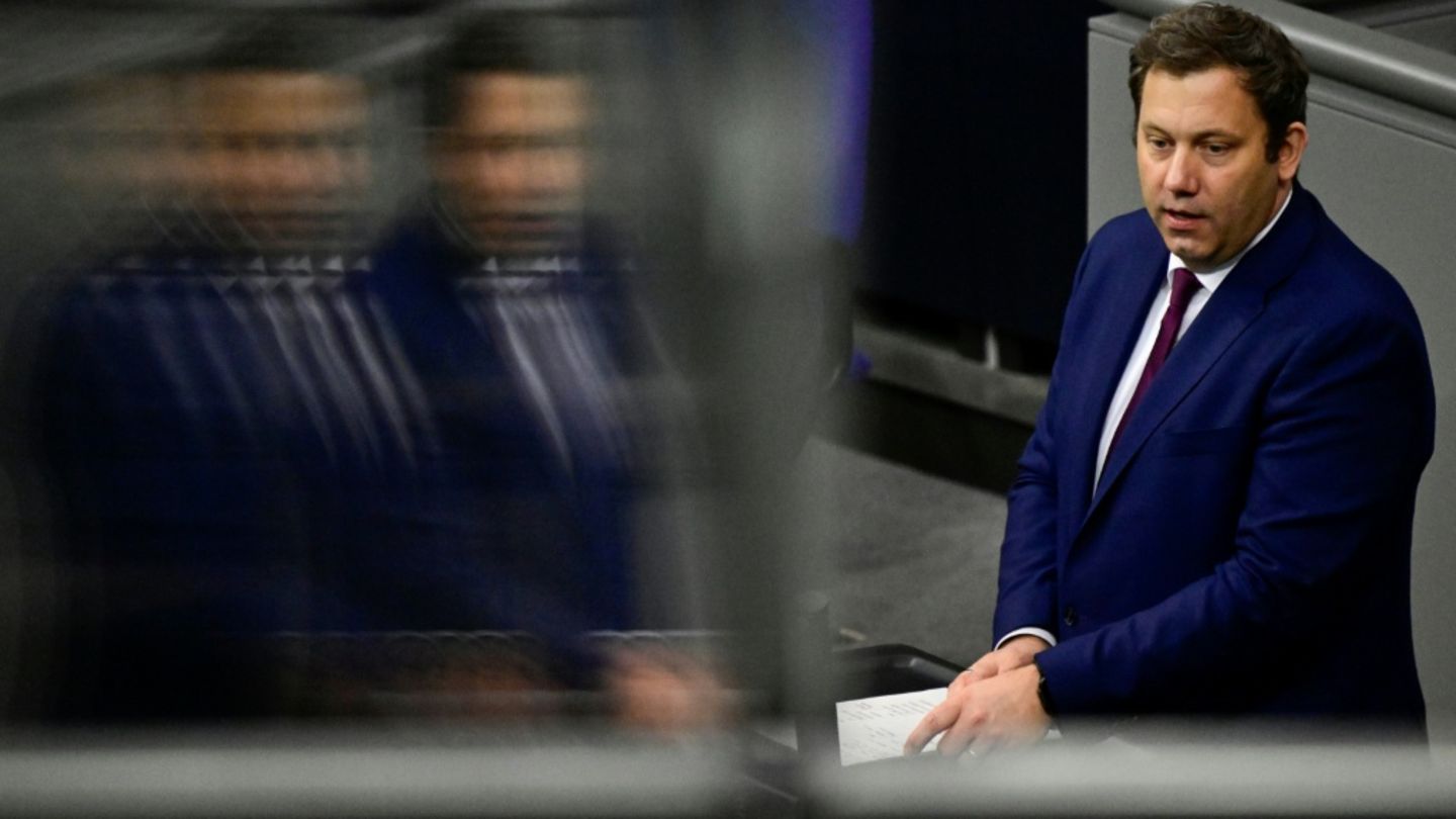 Klingbeil im Bundestag