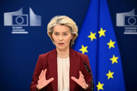 Von der Leyen am Mittwoch in Brüssel