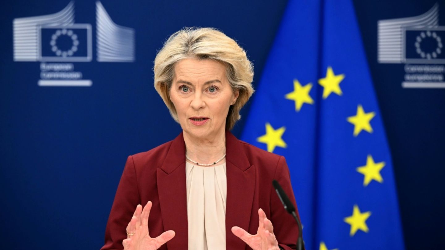 Von der Leyen am Mittwoch in Brüssel