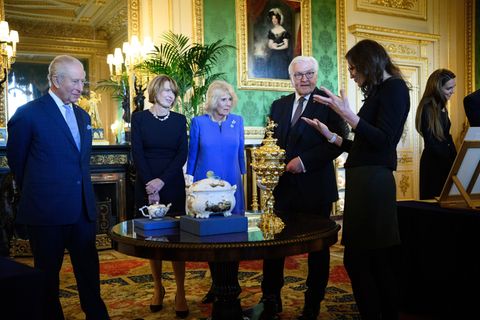 Bundespräsident Steinmeier besucht mit seiner Frau das Vereinigte Königreich. Foto: Bernd von Jutrczenka/dpa