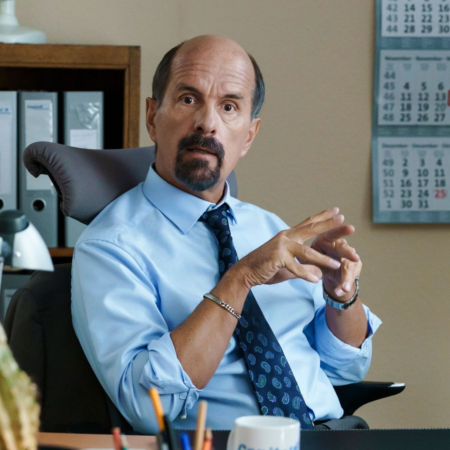 Elf Jahre nach dem letzten Kinofilm ist Christoph Maria Herbst noch einmal als Büro-Scheusal Bernd Stromberg zu sehen.