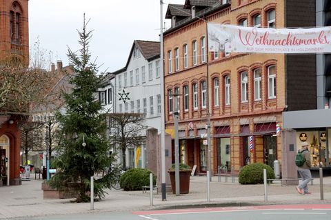 Der Weihnachtsbaum in Holzminden