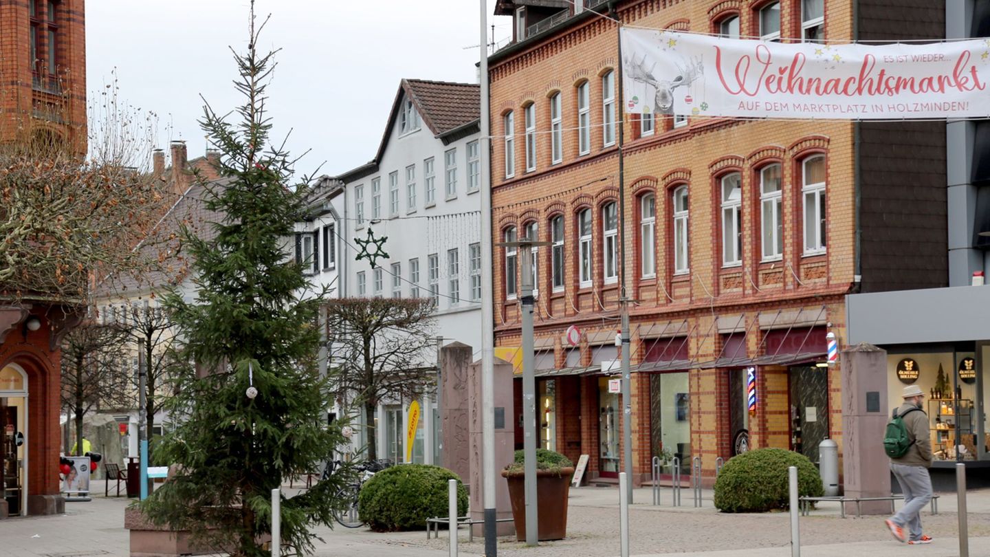 Der Weihnachtsbaum in Holzminden