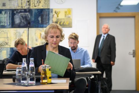 Stellt sich vor ihre Kollegen: LKA-Direktorin Birgit Specht. (Archivbild) Foto: Klaus-Dietmar Gabbert/dpa