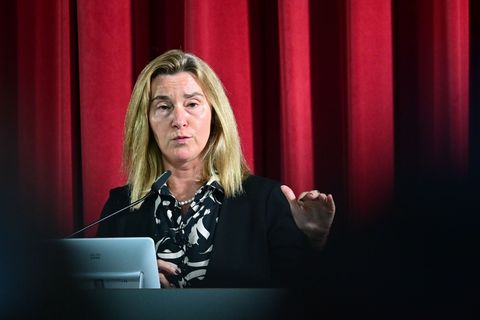 Die frühere EU-Außenbeauftragte Federica Mogherini ist wieder auf freiem Fuß. (Archivbild) Foto: Sebastian Christoph Gollnow/dpa