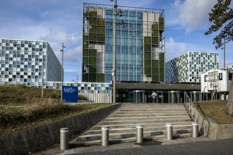 Das Gebäude des IStGH in Den Haag