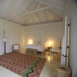 Ein Blick in eines der dortigen Schlafzimmer. Nicht weniger luxuriös