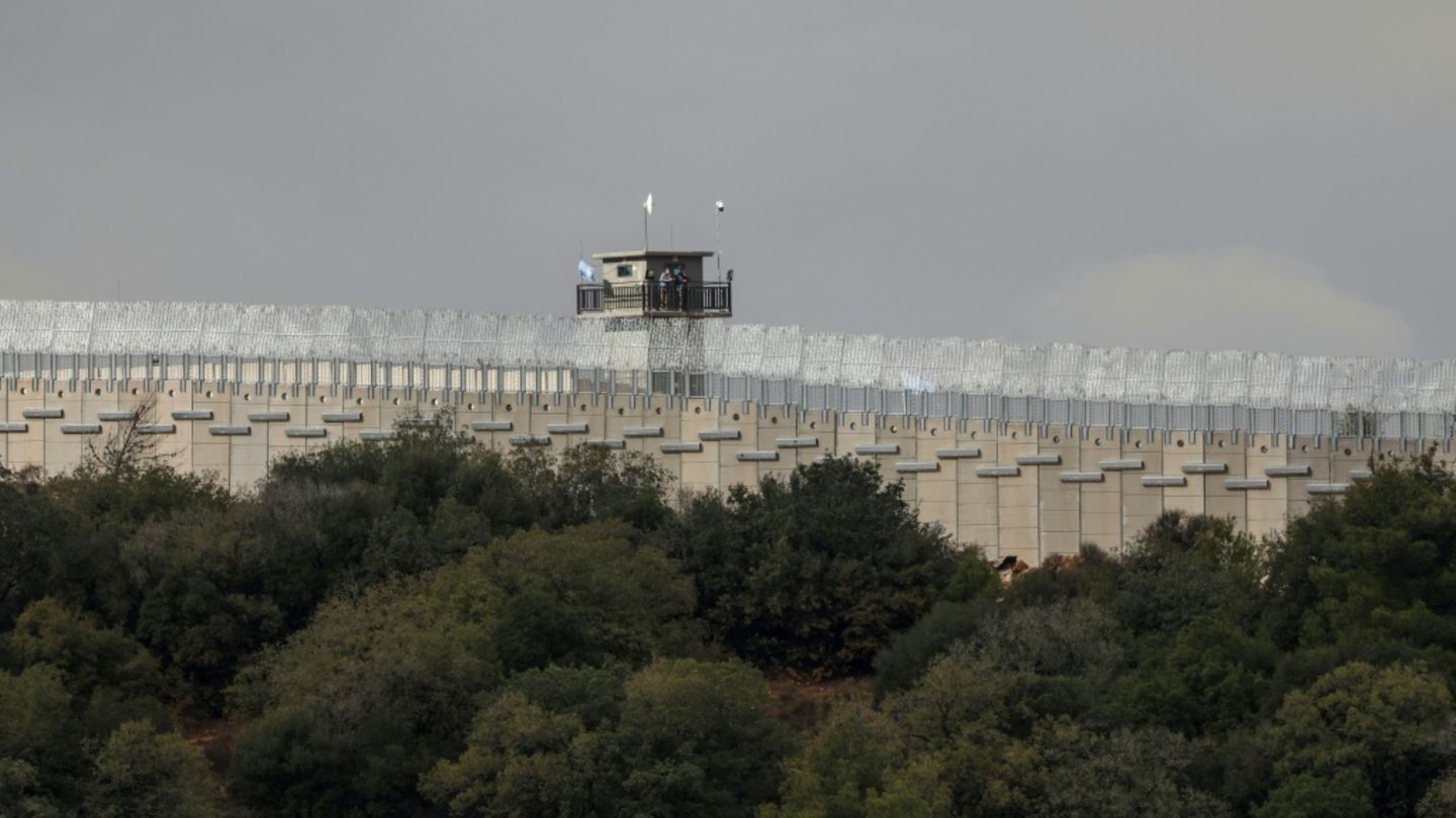 Grenze zwischen Israel und dem Libanon