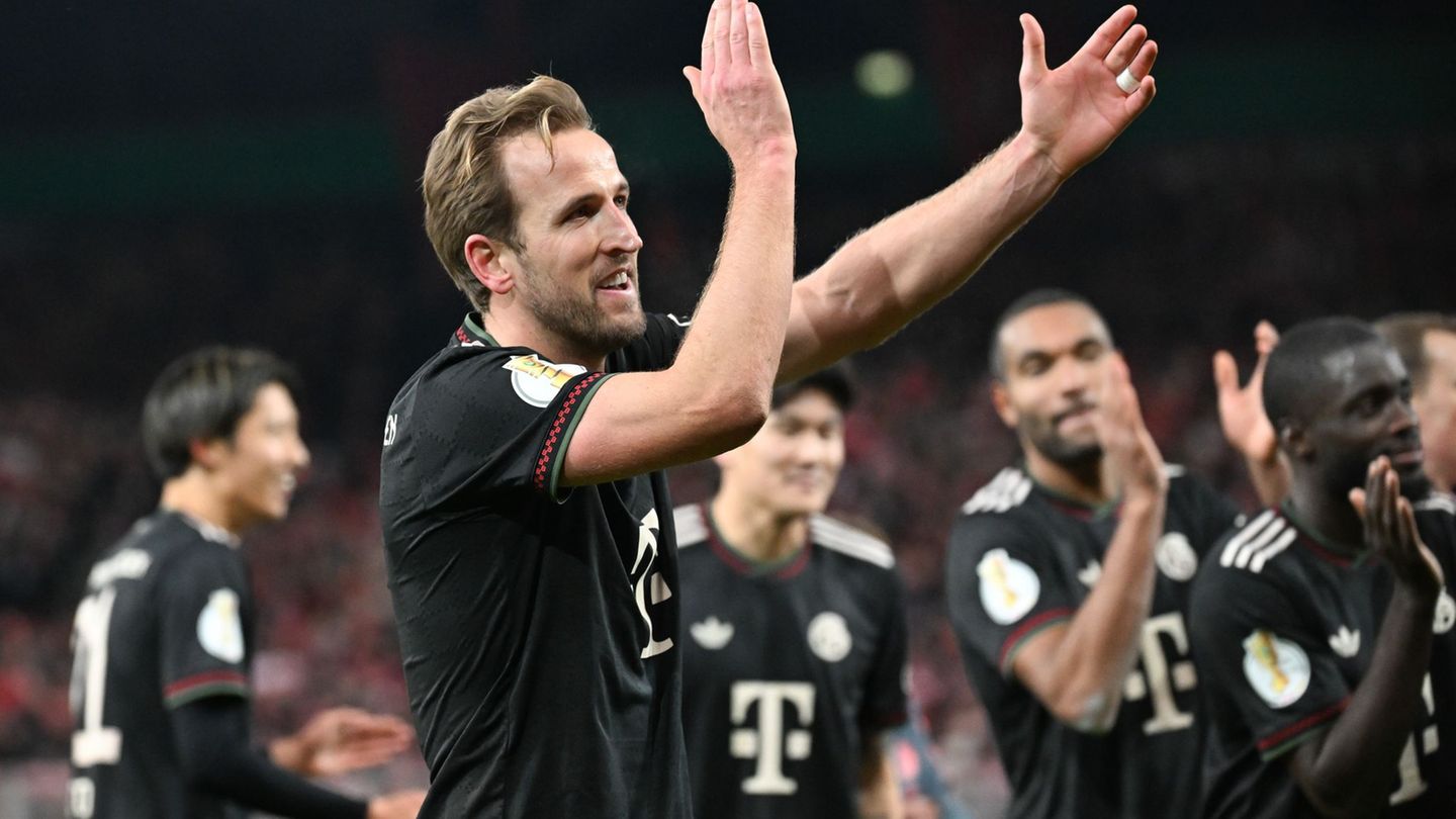 Kane freute sich sehr über den Sieg in Berlin. Foto: Soeren Stache/dpa