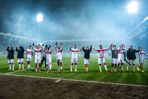 Der VfB Stuttgart träumt vom nächsten Pokalfinale. Foto: David Inderlied/dpa