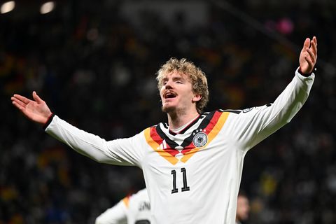 Woltemade erzielte beim 6:0 im entscheidenden WM-Qualifikationsspiel gegen die Slowakei die 1:0-Führung. Foto: Robert Michael/dp