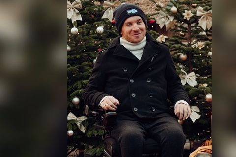 Samuel Koch beim Familienzauber im Bayern-Park am ersten Advents-Wochenende.