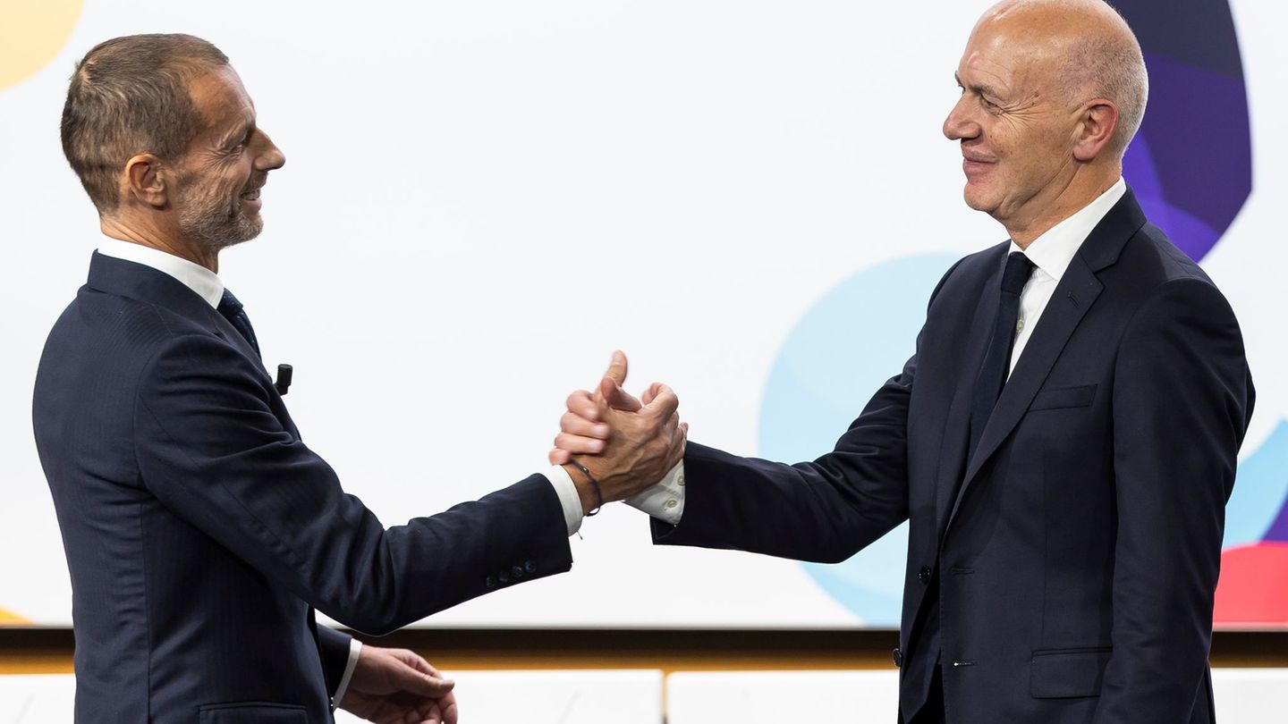 Bei der Vergabe der Frauen-EM 2029 durfte DFB-Chef Bernd Neuendorf jubeln - wie wird die Stimmung nach der Auslosung der Männer-