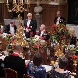 In seiner Rede beim Bankett blickte Steinmeier zurück auf die jahrhundertealte Beziehung zwischen Deutschland und Großbritannien