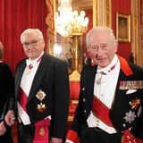 Der Bundespräsident und seine Ehefrau Elke überbrachten dem Königspaar einen Weihnachtspräsentkorb